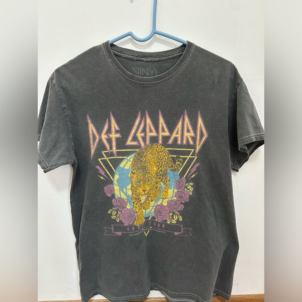 Vinyl Icons Def Leppard 1987 Tour Graphic T-Shirt Size Small Nordstrom - Picture 2 of 5